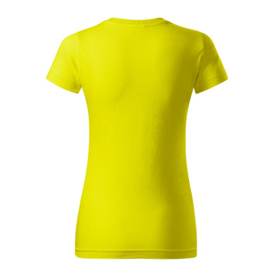 Tee-shirt femme Basic 134 - jaune citron