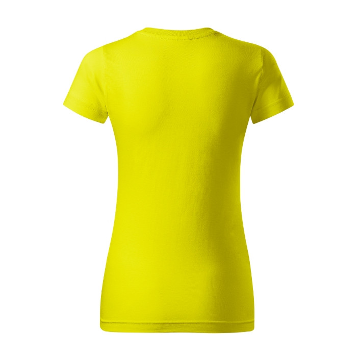 Tee-shirt femme Basic 134 - jaune citron