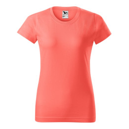 Tee-shirt femme Basic 134 - coral