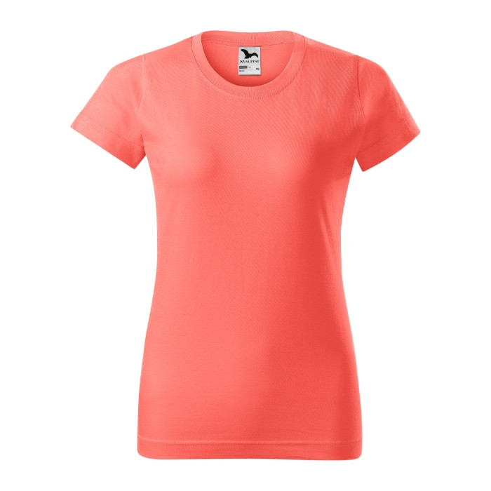 Tee-shirt femme Basic 134 - coral