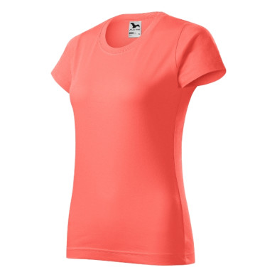 Tee-shirt femme Basic 134 - coral