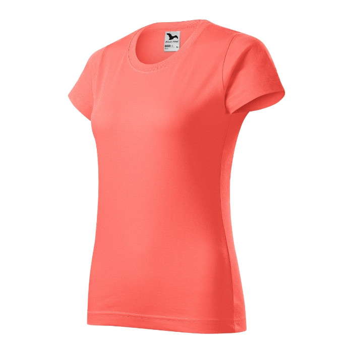 Tee-shirt femme Basic 134 - coral