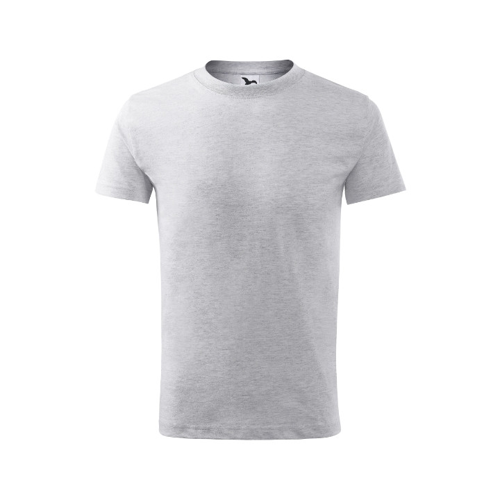Tee-shirt enfant Classic New 135 - gris chiné clair