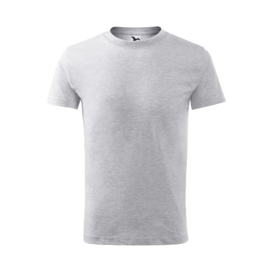 Tee-shirt enfant Classic New 135 - gris chiné clair