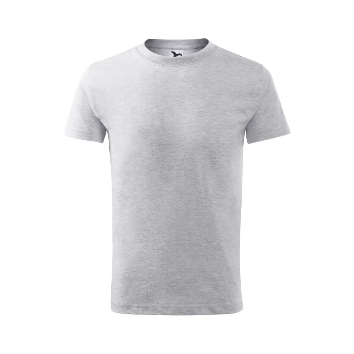 Tee-shirt enfant Classic New 135 - gris chiné clair