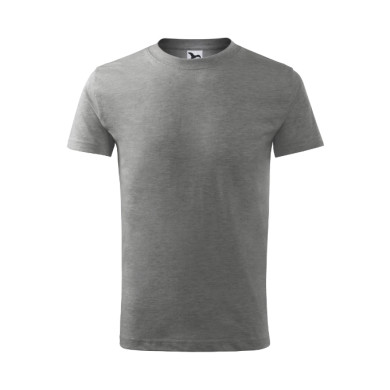Tee-shirt enfant Classic New 135 - gris chiné foncé
