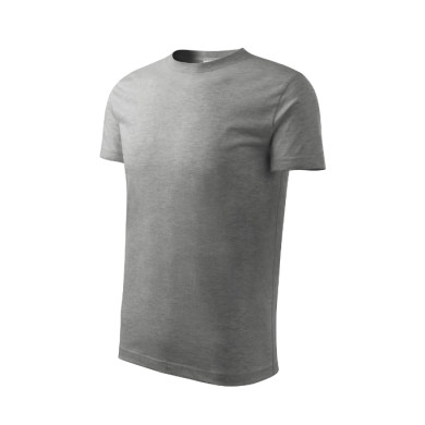 Tee-shirt enfant Classic New 135 - gris chiné foncé