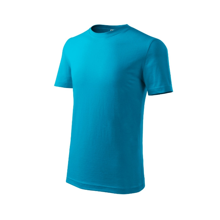 Tee-shirt enfant Classic New 135 - turquoise