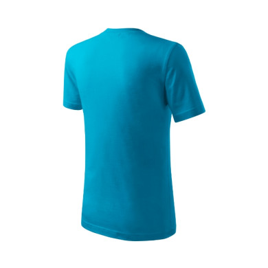 Tee-shirt enfant Classic New 135 - turquoise