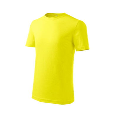 Tee-shirt enfant Classic New 135 - jaune citron