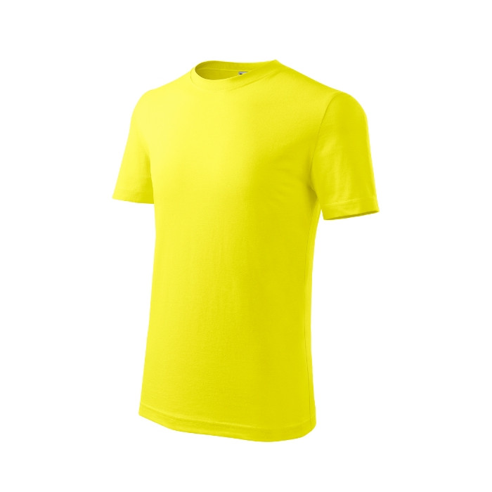 Tee-shirt enfant Classic New 135 - jaune citron
