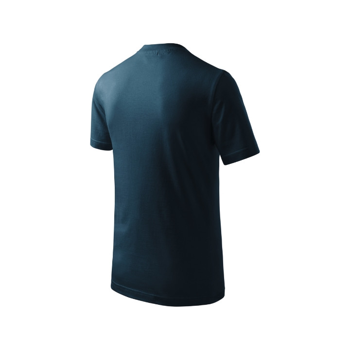 Tee-shirt enfant Basic 138 - bleu marine