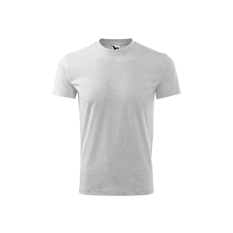 Tee-shirt enfant Basic 138 - gris chiné clair