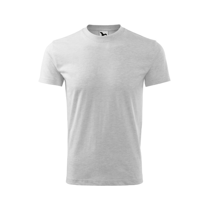 Tee-shirt enfant Basic 138 - gris chiné clair