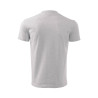 Tee-shirt enfant Basic 138 - gris chiné clair