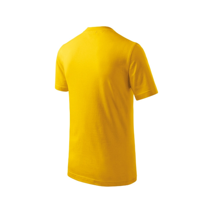 Tee-shirt enfant Basic 138 - jaune