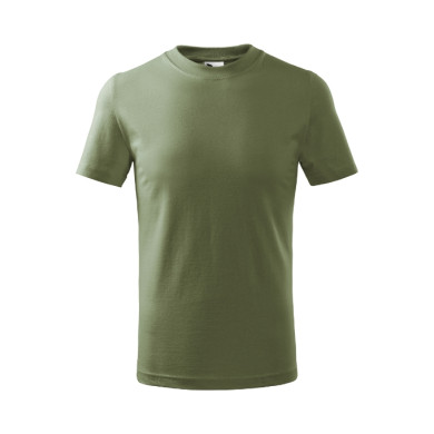 Tee-shirt enfant Basic 138 - kaki