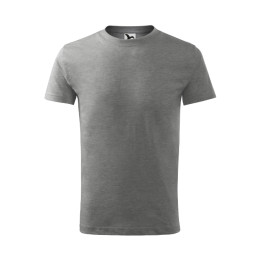 Tee-shirt enfant Basic 138 - gris chiné foncé