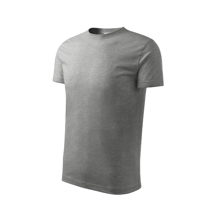 Tee-shirt enfant Basic 138 - gris chiné foncé
