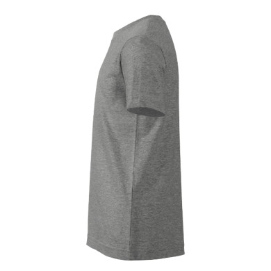 Tee-shirt enfant Basic 138 - gris chiné foncé