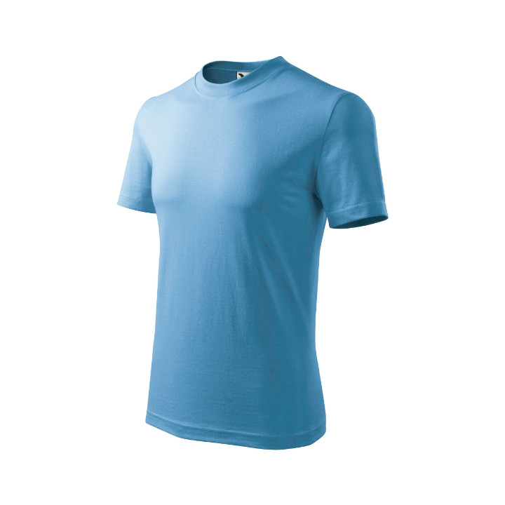Tee-shirt enfant Basic 138 - bleu azur