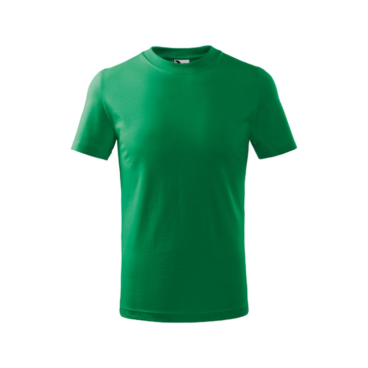 Tee-shirt enfant Basic 138 - vert moyen