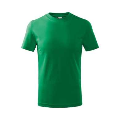 Tee-shirt enfant Basic 138 - vert moyen