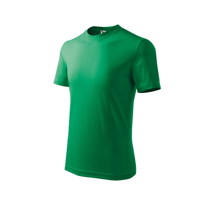 Tee-shirt enfant Basic 138 - vert moyen