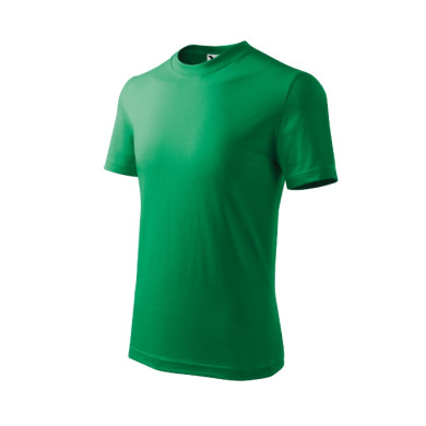 Tee-shirt enfant Basic 138 - vert moyen