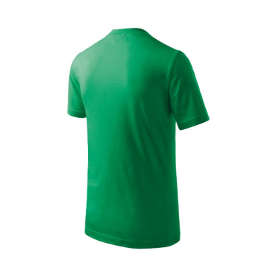 Tee-shirt enfant Basic 138 - vert moyen