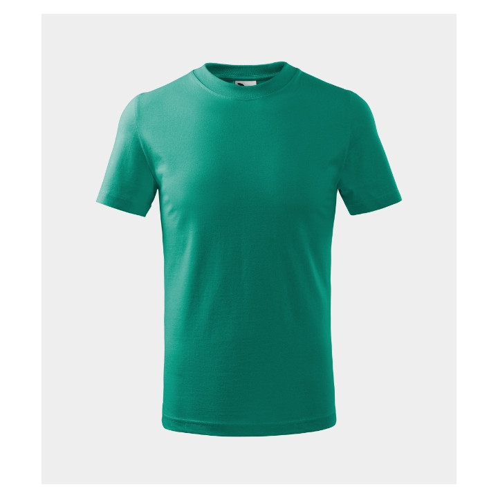 Tee-shirt enfant Basic 138 - émeraude