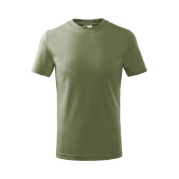 Tee-shirt enfant Basic 138 - kaki clair