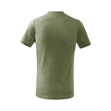 Tee-shirt enfant Basic 138 - kaki clair
