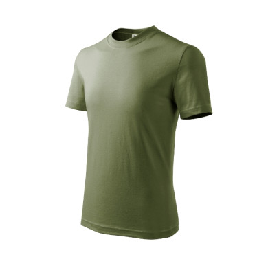 Tee-shirt enfant Basic 138 - kaki clair