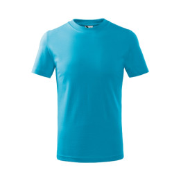 Tee-shirt enfant Basic 138 - turquoise