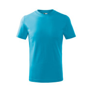 Tee-shirt enfant Basic 138 - turquoise