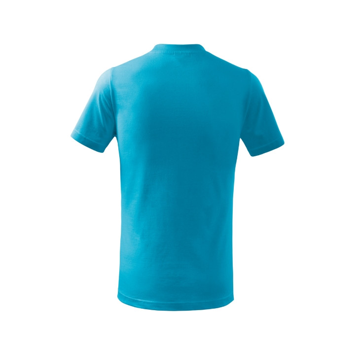 Tee-shirt enfant Basic 138 - turquoise