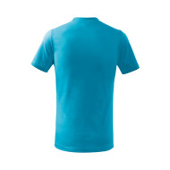 Tee-shirt enfant Basic 138 - turquoise