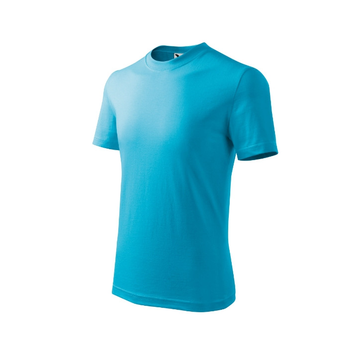 Tee-shirt enfant Basic 138 - turquoise