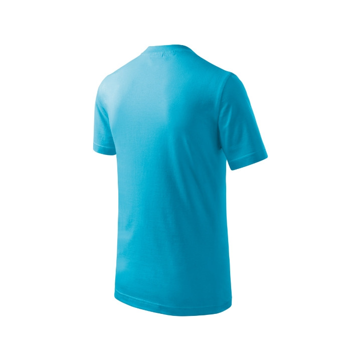 Tee-shirt enfant Basic 138 - turquoise