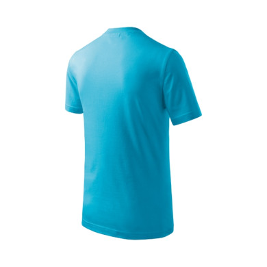 Tee-shirt enfant Basic 138 - turquoise