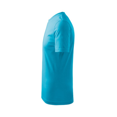 Tee-shirt enfant Basic 138 - turquoise