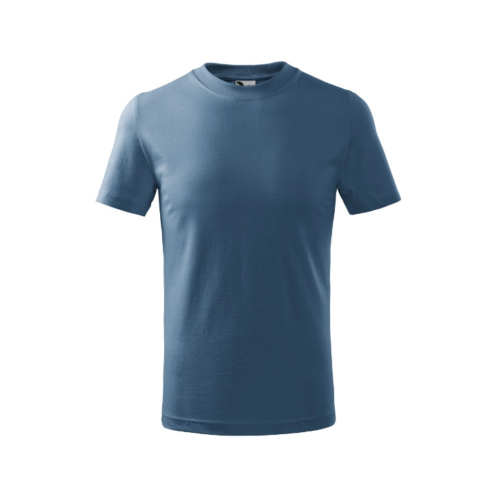 Tee-shirt enfant Basic 138 - denim