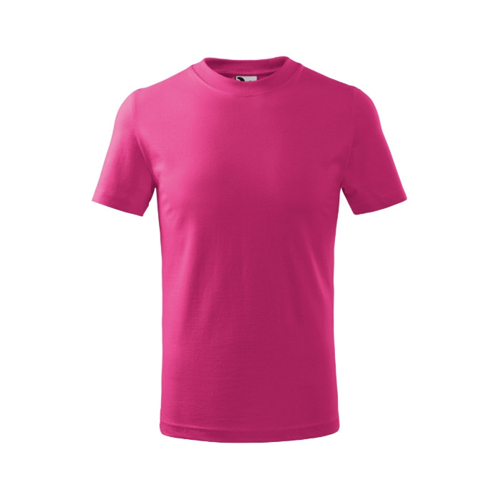 Tee-shirt enfant Basic 138 - framboise