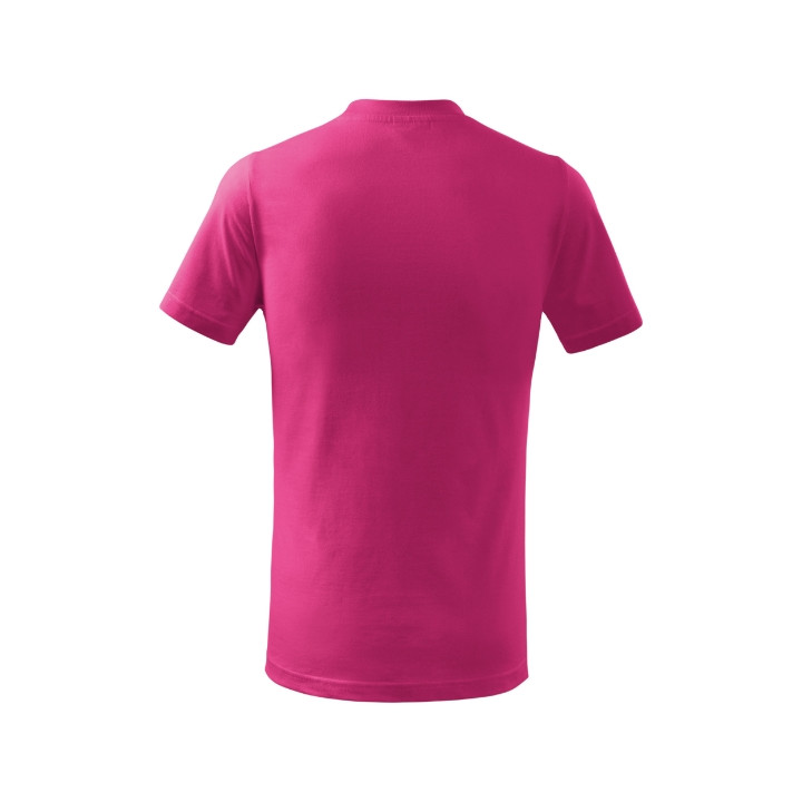 Tee-shirt enfant Basic 138 - framboise