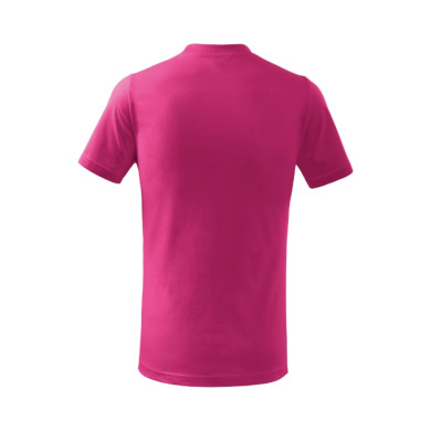 Tee-shirt enfant Basic 138 - framboise