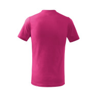 Tee-shirt enfant Basic 138 - framboise