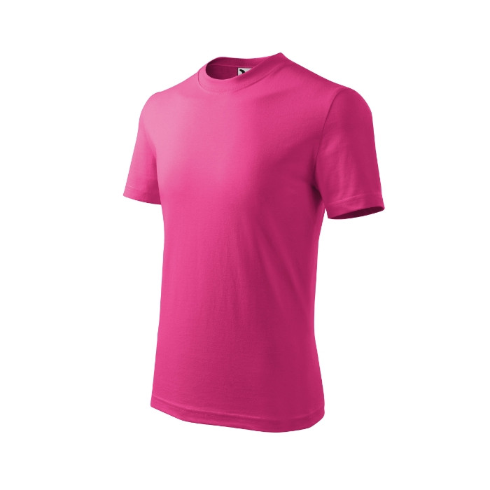 Tee-shirt enfant Basic 138 - framboise