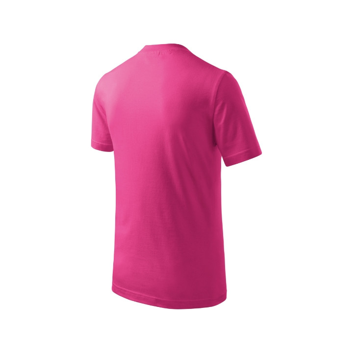 Tee-shirt enfant Basic 138 - framboise