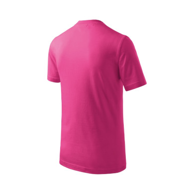 Tee-shirt enfant Basic 138 - framboise